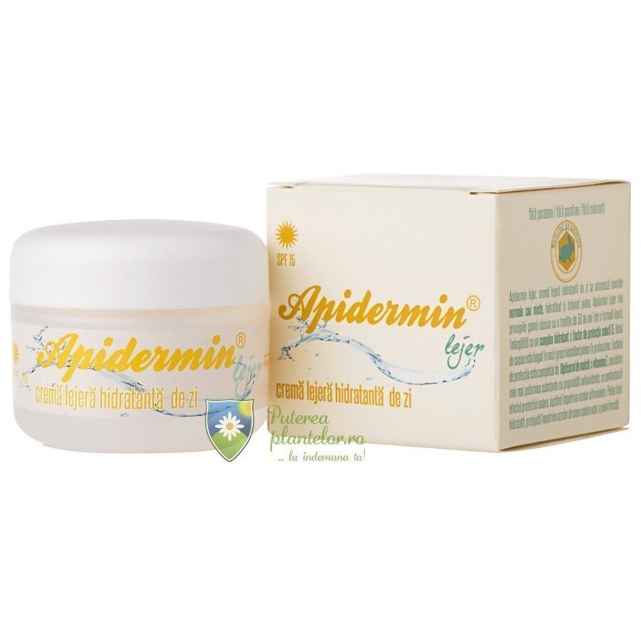 Apidermin Lejer Crema lejera hidratanta de zi 50 ml