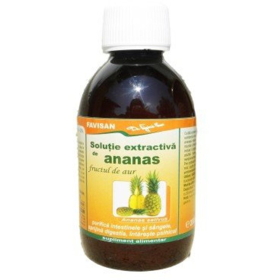 Solutie extractiva de ananas 200ml