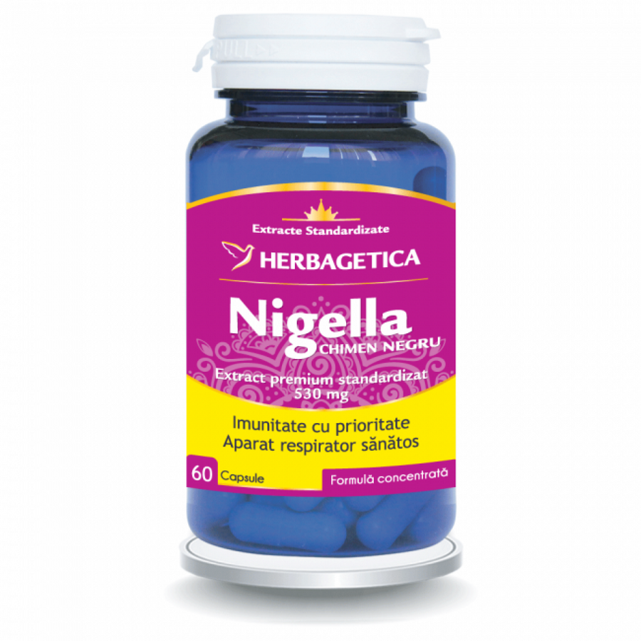 Nigella chimen negru 60 capsule