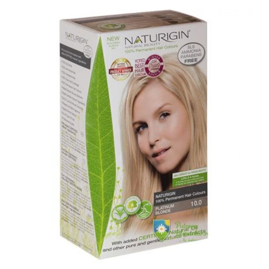 Vopsea de par Blond platinat 10.0