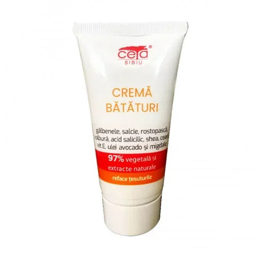 Crema pentru bataturi 97% vegetala - 50 ml