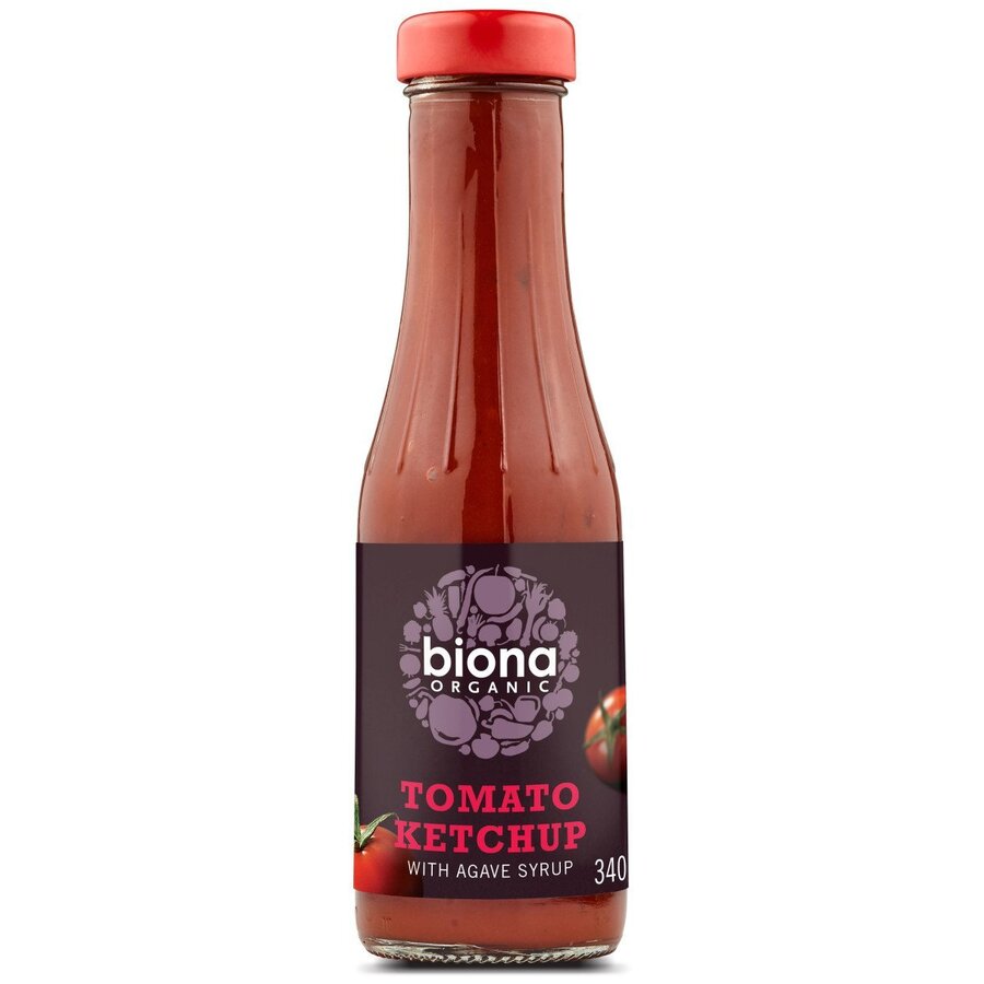 Ketchup cu sirop de agave bio 340g