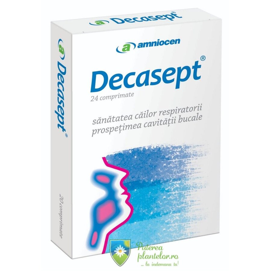 Decasept 24 comprimate