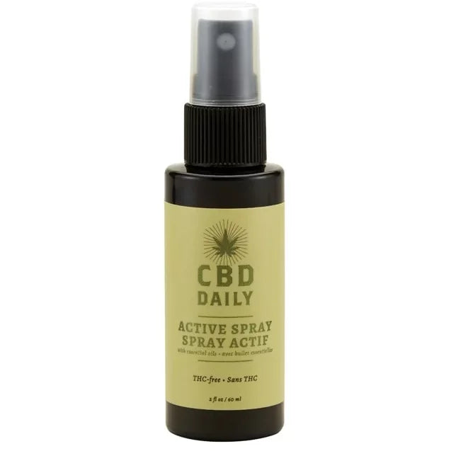 Spray Activ cu Ulei de Cânepă CBD Daily 60ml – 60mg CBD