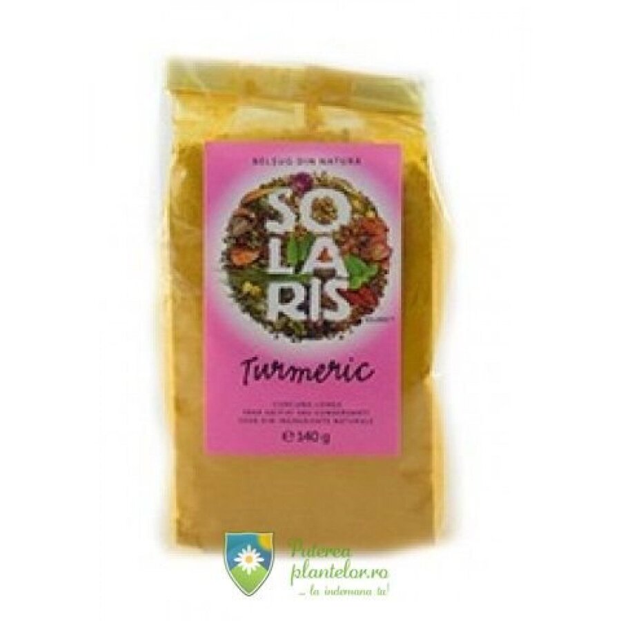 Condiment turmeric macinat 140 gr