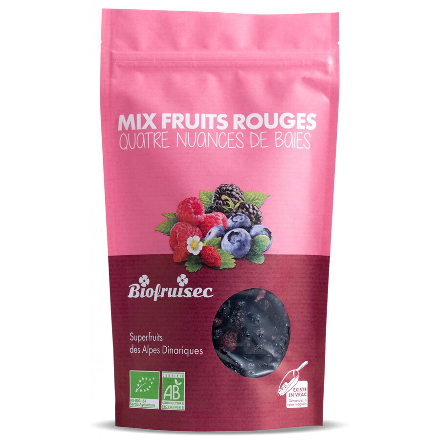 Mix fructe de padure BIO, din Alpii Dinarici Biofruisec 100g