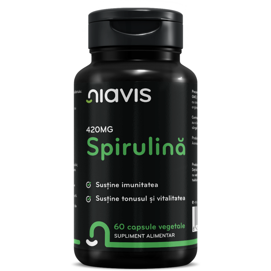 Spirulina 420mg 60cps NIAVIS