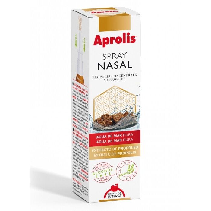 Spray nazal cu extract de propolis si apa de mare, 20ml Aprolis