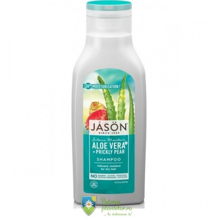 Sampon hidratant cu aloe vera 84% par uscat 473 ml