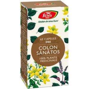 Colon Sanatos 63 capsule vegetale D66