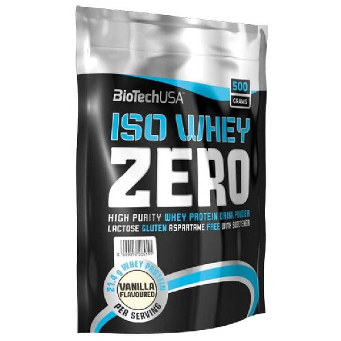 Iso Whey Zero 500gr Vanilie BiotechUSA