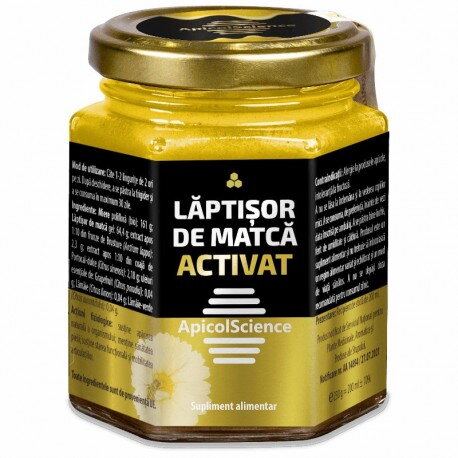 Laptisor de matca activat  200 ml