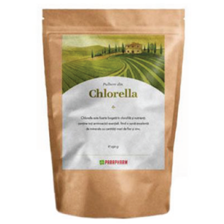 Chlorella pulbere, 250 g, Parapharm