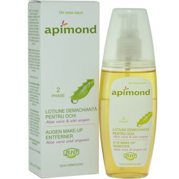 Lotiune demachianta aloe si ulei de argan Bio 100 ml