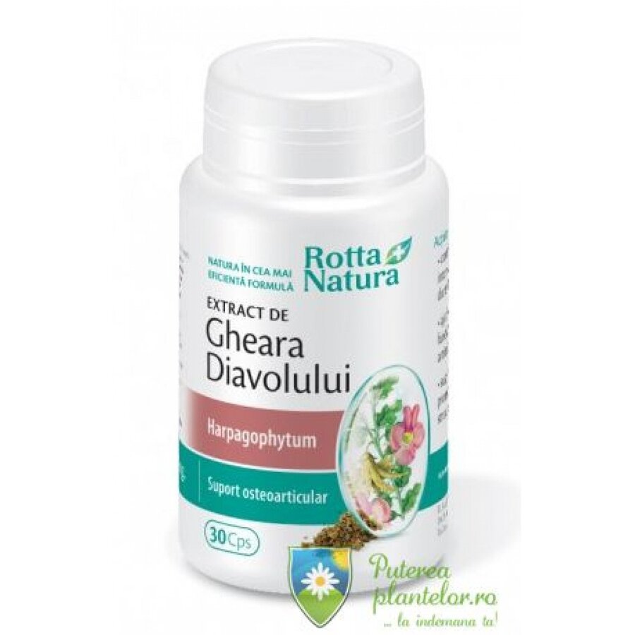 Gheara diavolului extract 30 capsule