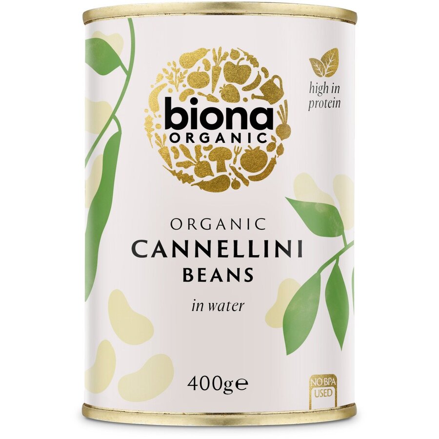 Fasole alba cannellini bio 400g