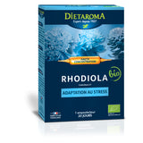 Rhodiola 20 fiole, 200ml, Antistress natural, contribuie la relaxare