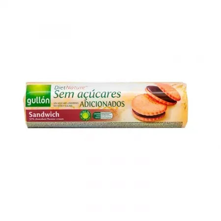 Biscuiti cu crema de ciocolata, 250 g, Gullon