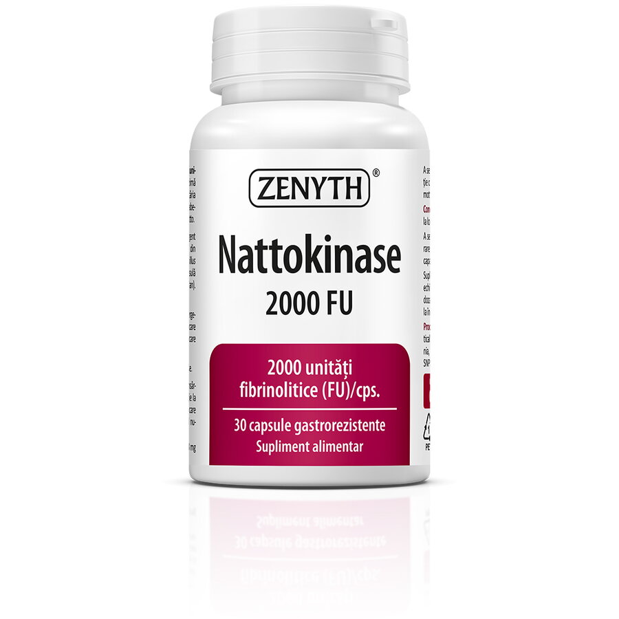 Nattokinase 2000 FU. 30 cps Zenyth