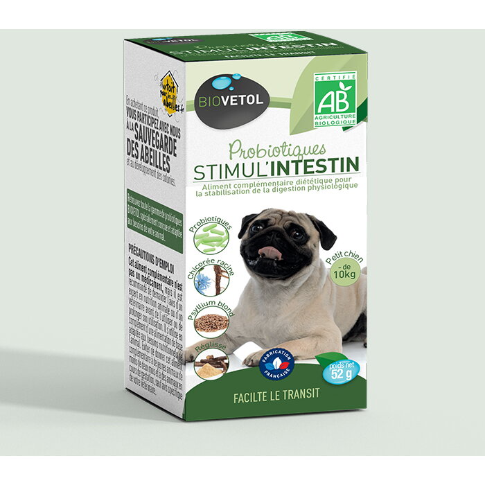 Stimul Intestin Probiotic Bio catei talie mica 32 gr