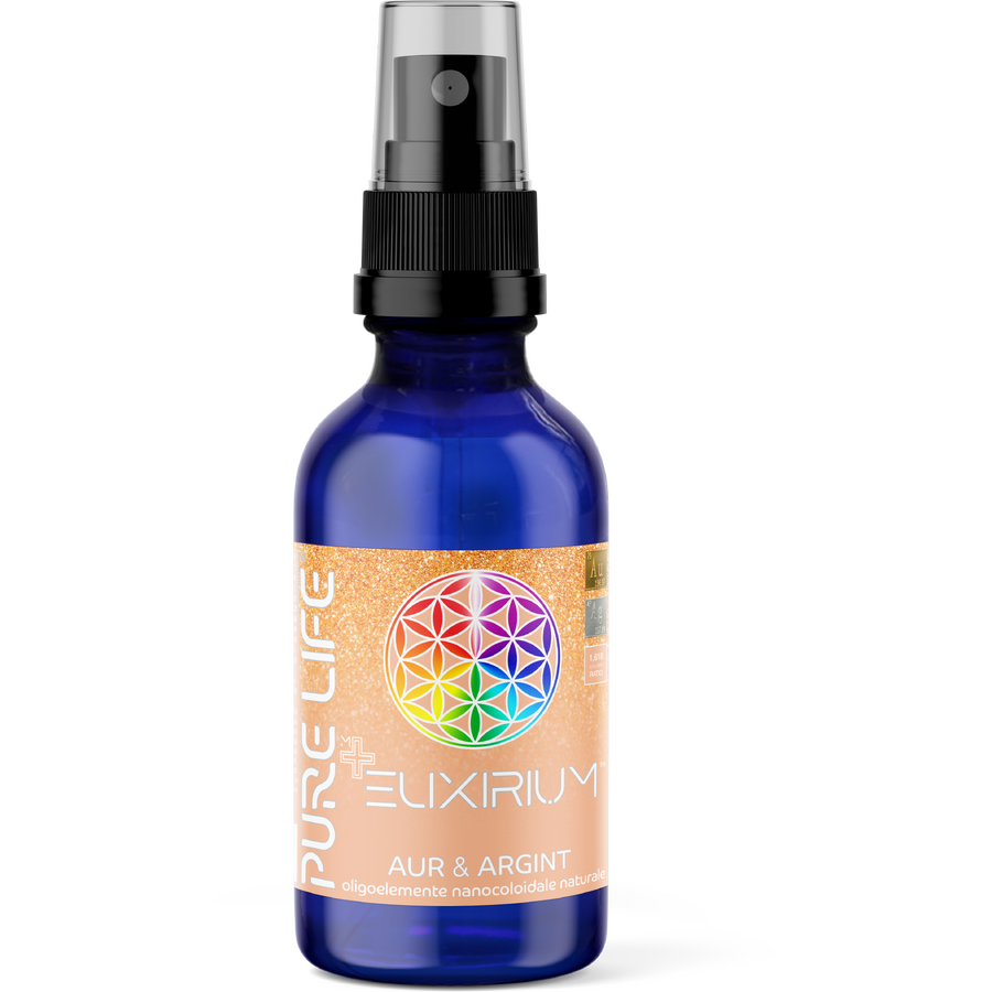 ELIXIRIUM™ 35ppm 60ml pulverizator (Au & Au) golden ratio
