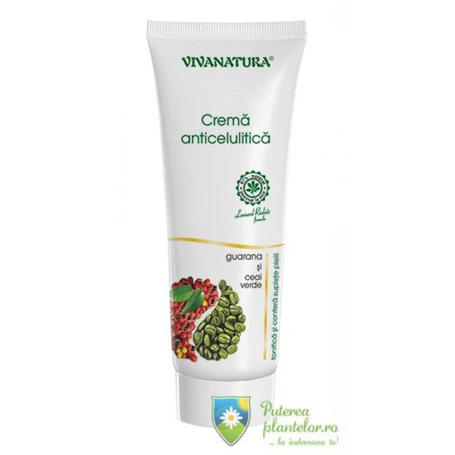 Crema anticelulitica cu guarana si ceai verde 250 ml