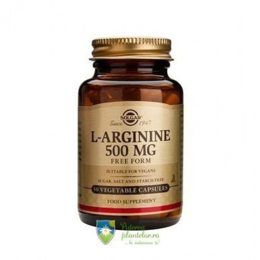 L-arginine 500mg 50 capsule vegetale