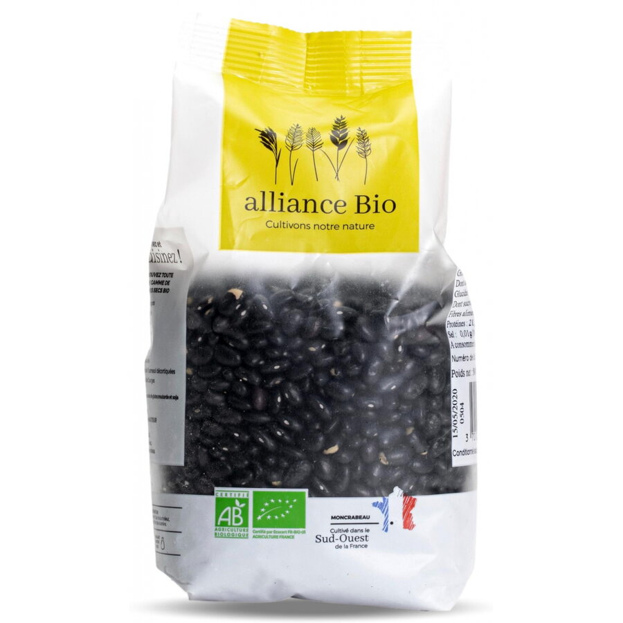 Fasole BIO neagra Alliance Bio 500g