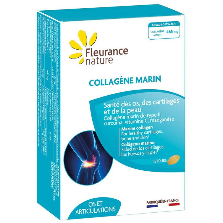 Supliment alimentar Colagen Marin, Fleurance Nature, 30 comprimate