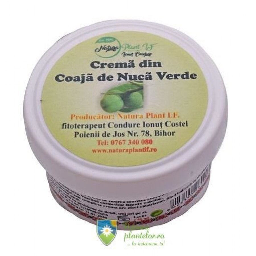 Crema din Coaja de Nuc Verde 50 ml