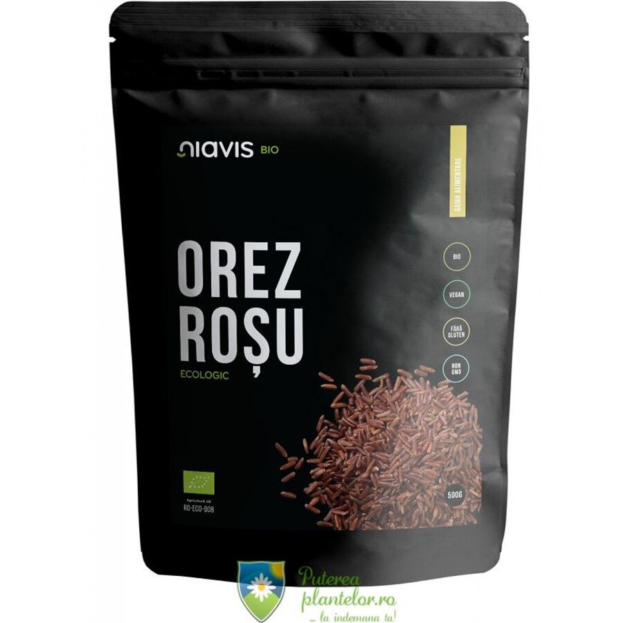 Orez Rosu Ecologic/Bio 500 gr