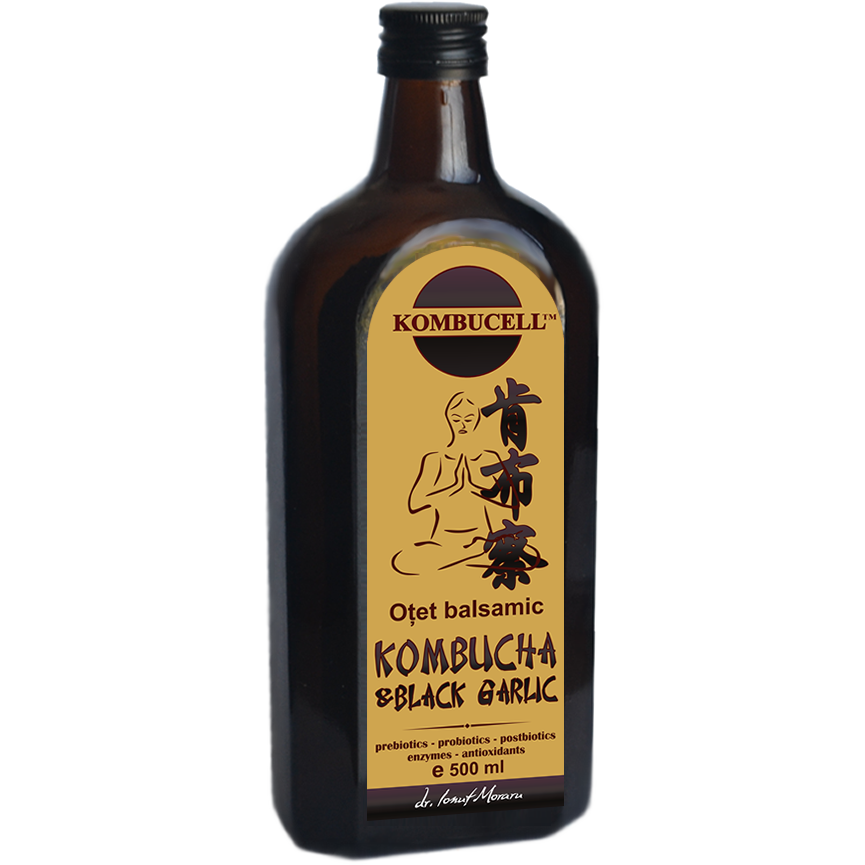 Otet balsamic KOMBUCHA BLACK GARLIC 500ml