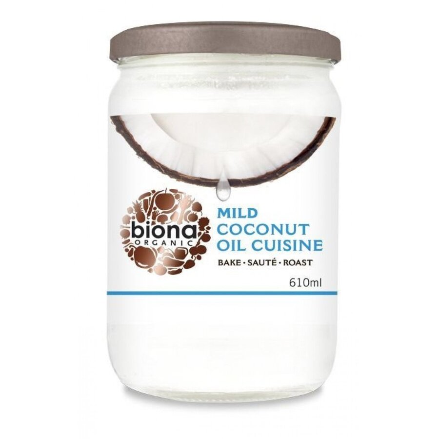 Ulei de cocos dezodorizat pentru gatit bio 610g