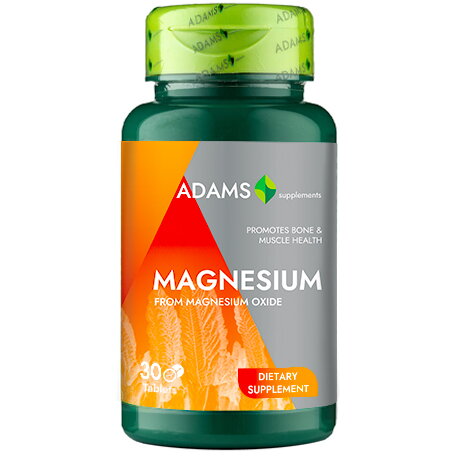 Magneziu 375mg 30 tablete 1+1 Gratis