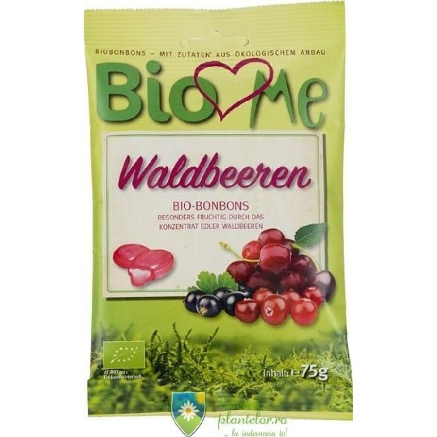 Bomboane cu fructe de padure fara gluten 75 gr