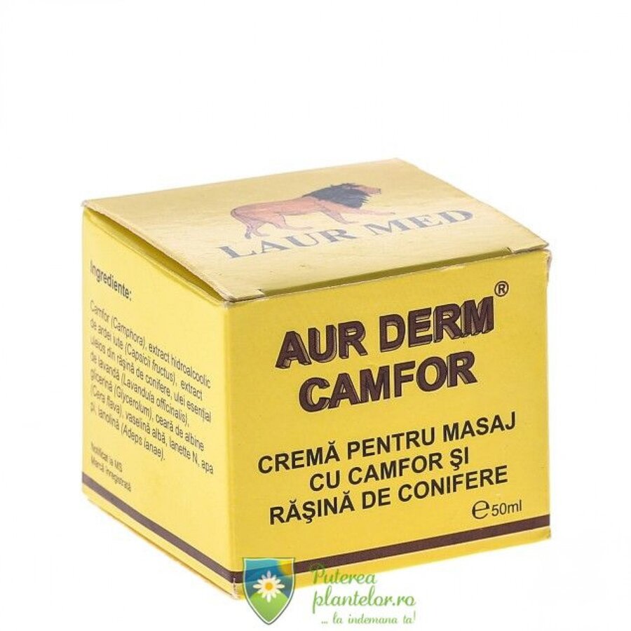 Aur Derm Crema Camfor 50 ml