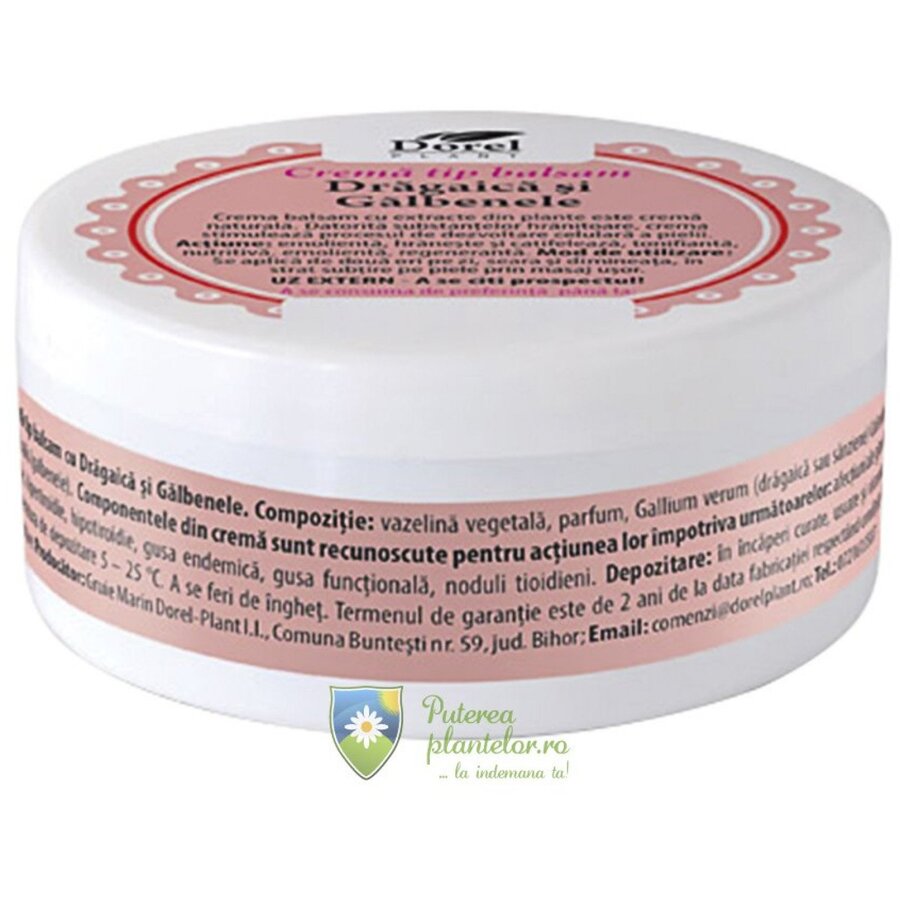 Crema balsam Dragaica si galbenele 100 gr