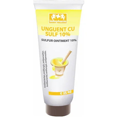 Unguent cu Sulf 10% 25ml INFOPHARM