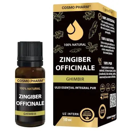 Ulei esential de GHIMBIR – Zingiber officinale 10ml