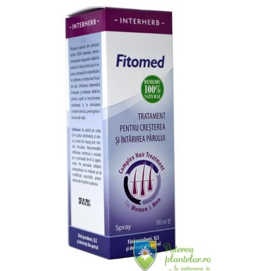 Fitomed Spray Tratament pentru cresterea parului 100 ml