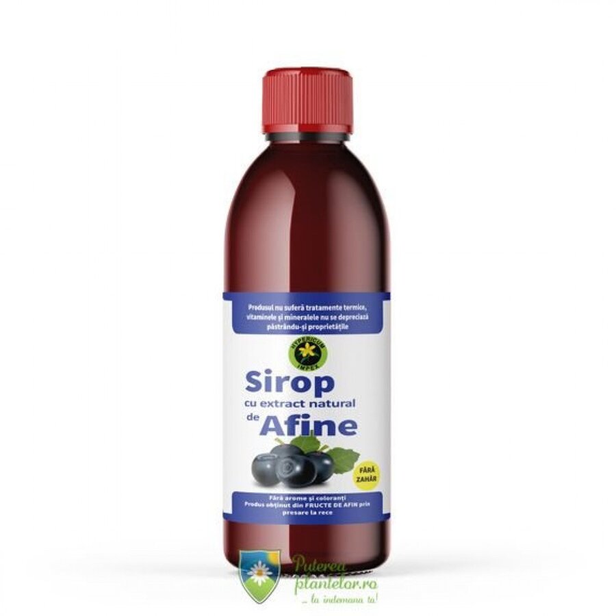 Sirop Afine fara zahar 500 ml