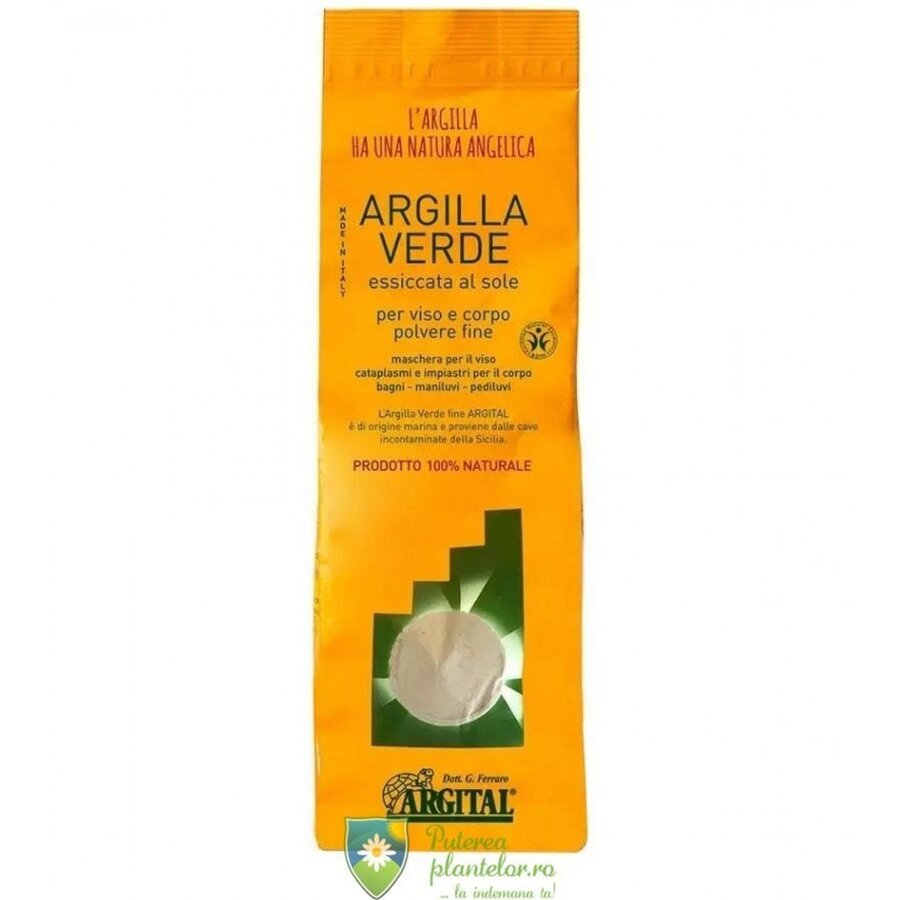 Argila verde pentru uz extern pulbere fina 2.5 kg