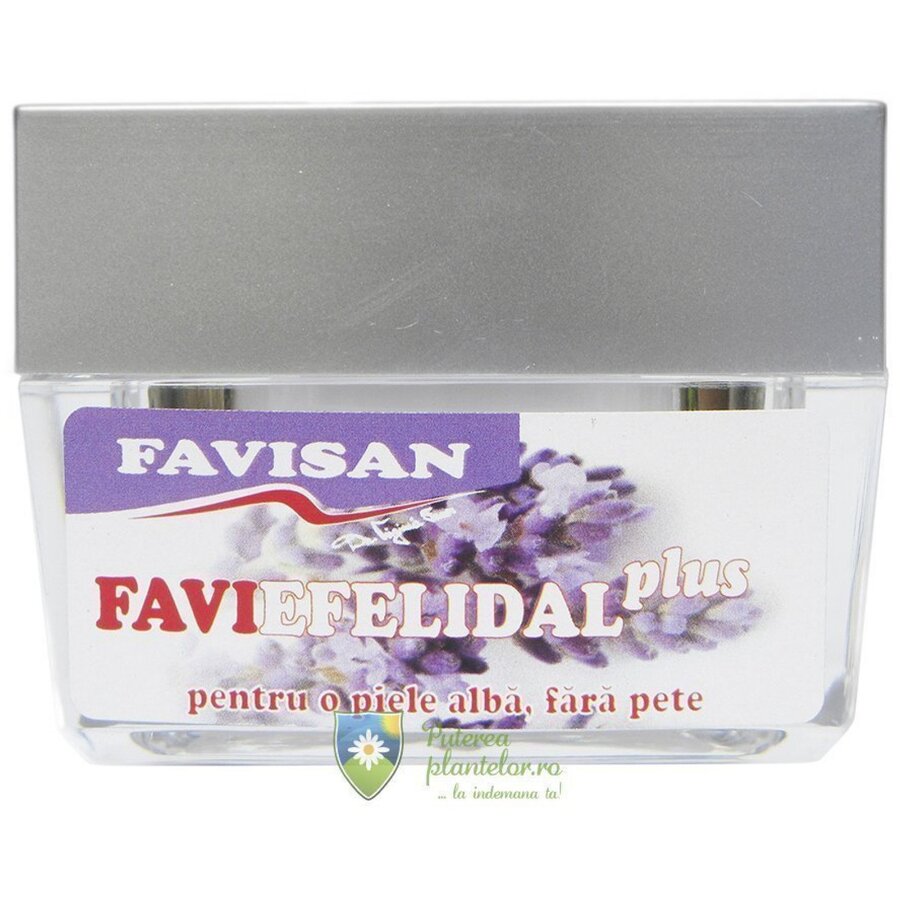 Faviefelidal plus crema contra pistruilor 40 ml