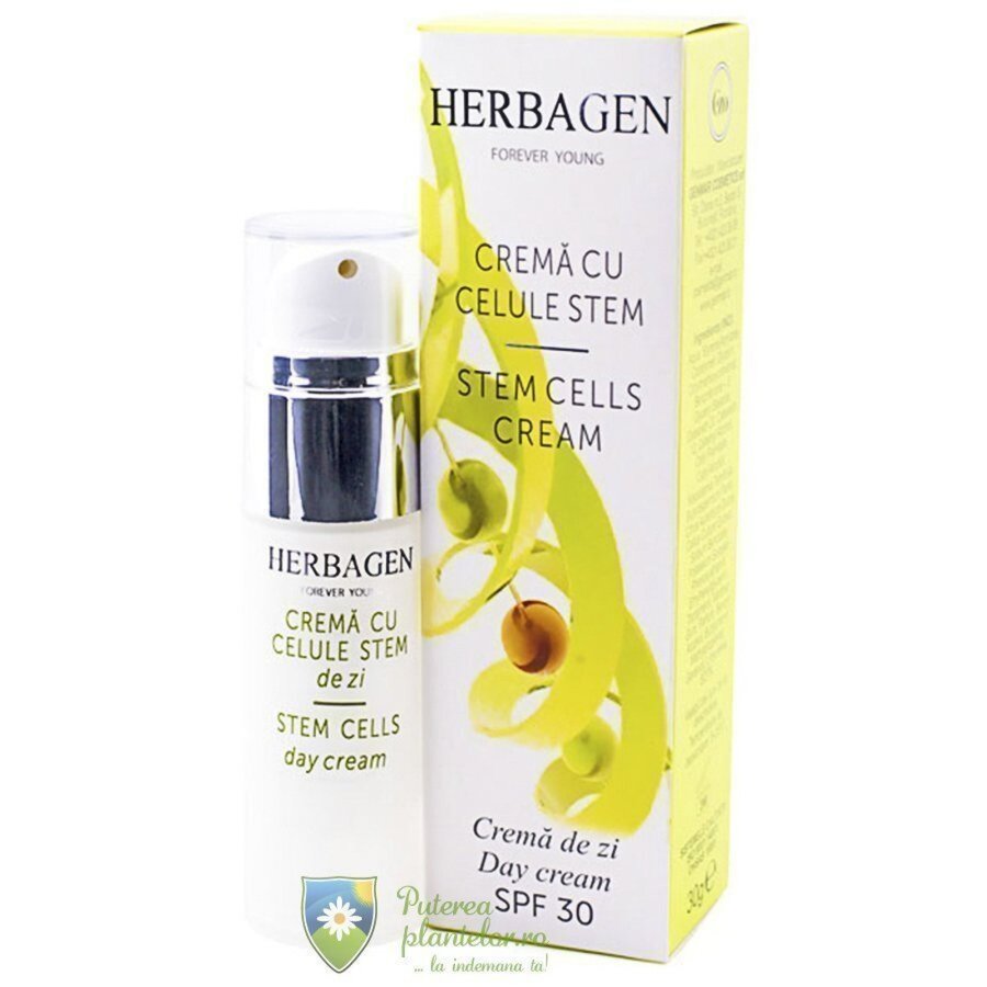 Crema de fata de zi cu celule stem SPF30 30 gr