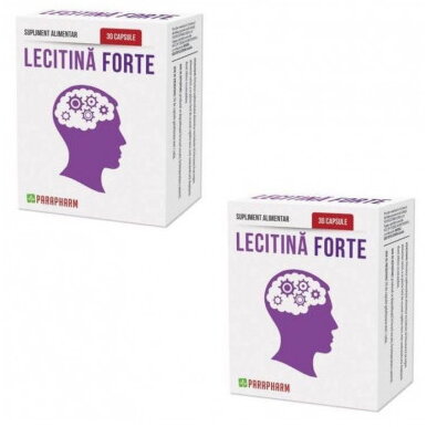 Lecitina Forte 30 capsule 1+1 Cadou