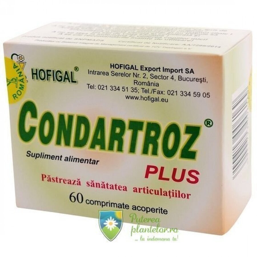 Condartroz Plus 60 comprimate