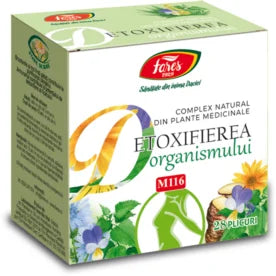 Complex Detoxifierea organismului 28 plicuri M116