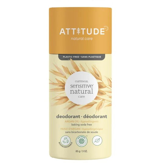 SENSITIVE SKIN Deodorant cu argan, 85 G Attitude