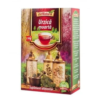 Ceai de urzica moarta, 50g, AdNatura