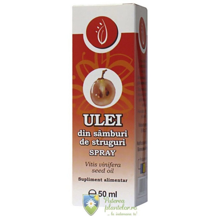 Ulei din Samburi de Struguri 50 ml Spray